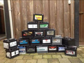 Te koop accu's met garantie 44 45 48 50 52 54 55 60 62 74Ah beschikbaar voor biedingen