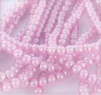 250 x Parels 6mm roze AANBIEDING OP = OP, Verzenden, Nieuw, Kraal
