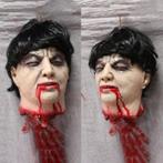 Afgehakt Hoofd 1 Horror Film Prop Eng Halloween Bloed, Verzenden, Nieuw, Feestartikel, Halloween of Griezel