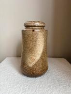 Beige West Germany vaas keramiek vintage retro, Ophalen of Verzenden