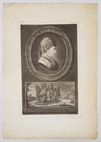 Gravures: J. E. Haid: Portret van Rousseau 1782