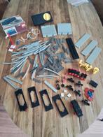 Lego Trein  station onderdelen oude rails trafo, Ophalen of Verzenden, Gebruikt, Losse stenen, Lego
