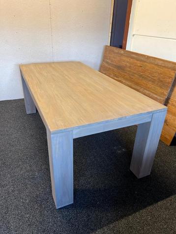 Eetkamertafel | Massief teak hout | 200x100 cm beschikbaar voor biedingen