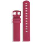 20 mm horloge band Bordeaux rood, Ophalen of Verzenden, Rood