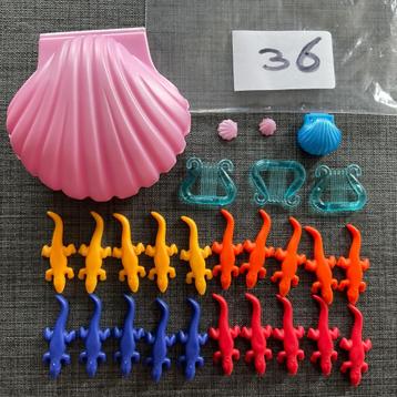 36 - Playmobil  - Salamander Harp Schelp 27x beschikbaar voor biedingen