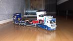 Wsi truck transporter trailer 1:50, Hobby en Vrije tijd, Ophalen, Zo goed als nieuw, Bus of Vrachtwagen, Wsi