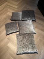 5 kussens decoratie, Ophalen, Zo goed als nieuw, Grijs, Vierkant