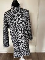 Dierenprint Jas - Maat 44 - Zacht & Lichtgewicht, Ophalen of Verzenden, Zo goed als nieuw, Maat 42/44 (L), Grijs