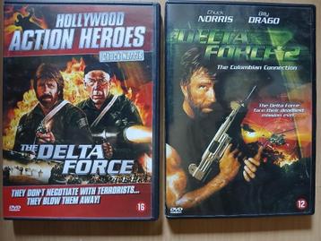 the delta force ( set - delen 1 en 2 ) chuck noris beschikbaar voor biedingen