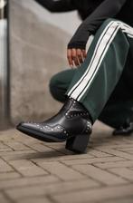 Zwarte Studs Enkel laarsjes maat 38, Zwart, Lage of Enkellaarzen, Nieuw, Ophalen of Verzenden