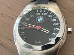 BMW horloge - wijzerplaat layout = snelheidsmeter 2006- 2007, Overige merken, Staal, Verzenden, Polshorloge