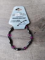 Magnetic magnetische armband antraciet grijs paars NIEUW, Ophalen of Verzenden, Nieuw, Overige kleuren, Overige materialen