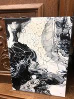 Schilderij 30x40cm zwart wit, Minder dan 50 cm, Nieuw, Ophalen of Verzenden, Schilderij