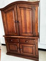 Grote donker eiken kast, Ophalen of Verzenden, Gebruikt, 25 tot 50 cm, 150 tot 200 cm