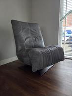 Landelijk leren fauteuil, Huis en Inrichting, Ophalen, 75 tot 100 cm, Leer, 75 tot 100 cm