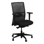 Gispen Omnis Netweave Bureaustoel Zwart NPR1813