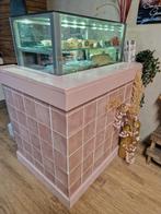 Koelvitrine met ombouw, Ophalen