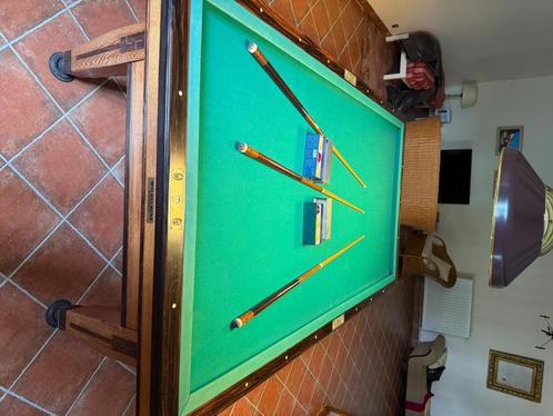 mooi art-deco Wilhelmina cafe-biljart, Sport en Fitness, Biljarten en Poolen, Gebruikt, Biljarttafel, Ophalen of Verzenden