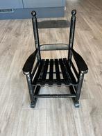 Kinder Schommelstoel - Zithoogte 25cm, Huis en Inrichting, Stoelen, Ophalen, Gebruikt, Zwart, Eén