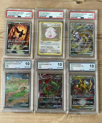 Pokemon PSA graded kaarten