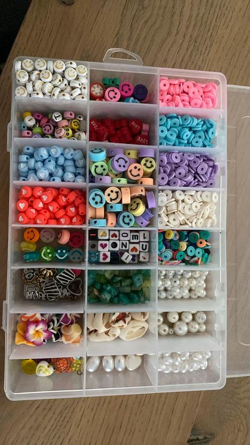 Sorteerbak met kralen, Hobby en Vrije tijd, Kralen en Sieraden maken, Nieuw, Kraal, Ophalen of Verzenden