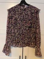 Loavies Bloemetjes print blouse, Paars, Ophalen of Verzenden, Maat 36 (S), Loavies