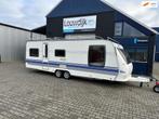 HOBBY Excellent 650 UMF ’07 (Vastbed, Rondzit, Treinzit), Caravans en Kamperen, Caravans, Vast bed, Rondzit, Hobby, Bedrijf