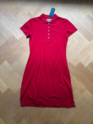Tommy Hilfiger Polo Jurk Rood XS meisje als nieuw maat 170! beschikbaar voor biedingen