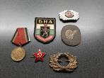 Bulgarije  - Rusland  - DDR  / divers  militaria., Verzamelen, Ophalen of Verzenden, Landmacht, Overige gebieden, Embleem of Badge