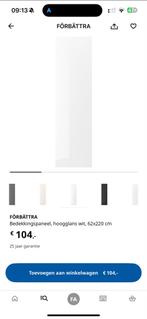 FORBÄTTRA Bedekkingspaneel Hoogglans Wit, Huis en Inrichting, Keuken | Keukenelementen, 200 cm of meer, Wit, Nieuw, Minder dan 25 cm