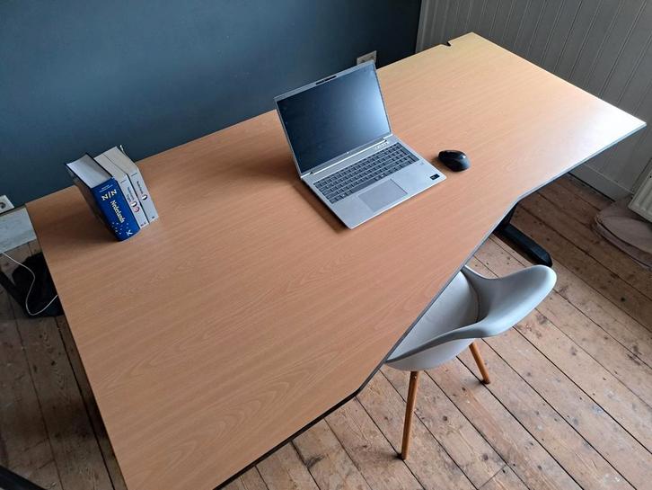 Professioneel Bureau 180x100(80) cm., Huis en Inrichting, Bureaus, Gebruikt, Bureau, Ophalen