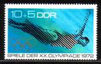 DDR 1972 1754 Olympiade Schoonspringen, Postfris, Ophalen of Verzenden, DDR, Postfris