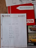Toyota persmap - 1977, Ophalen of Verzenden, Gelezen, Toyota