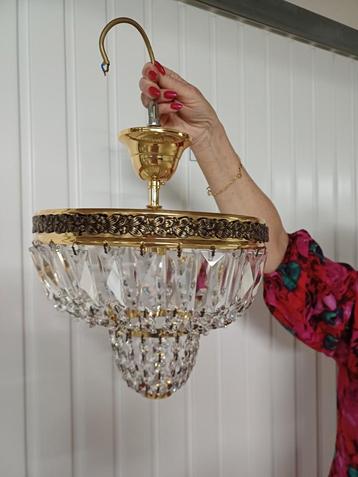 2x Swarovski hanglamp doorsnede 27 cm beschikbaar voor biedingen
