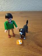 Playmobil man met hond, Ophalen of Verzenden, Zo goed als nieuw, Los playmobil