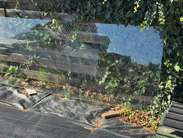 3 x veiligheidsglas 2 maten, apart mag ook ! Veranda,Schuur? beschikbaar voor biedingen
