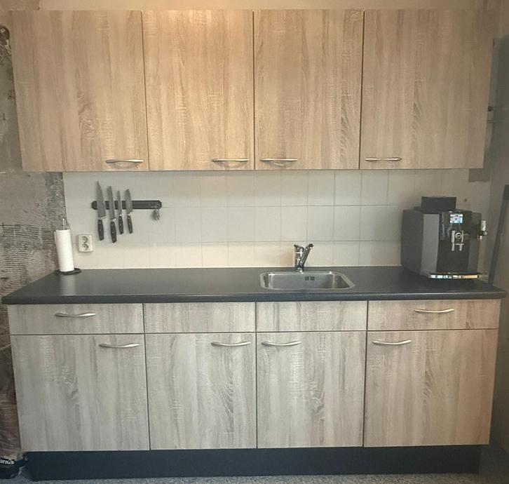 Bribus complete keuken, Huis en Inrichting, Keuken | Complete keukens, Zo goed als nieuw, Enkelwandige keuken, Overige kleuren