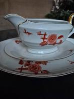 Vintage Sauskom met Schotel, Antiek en Kunst, Antiek | Servies compleet, Ophalen of Verzenden