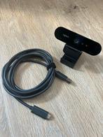 Logitech Brio 4K Webcam, Computers en Software, Webcams, Gebruikt, Ophalen of Verzenden, ChromeOS, Monitorclip