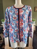 Atelier Goldner cardigan vest bloemen 42 L 21 korte maat, Kleding | Dames, Truien en Vesten, Verzenden, Zo goed als nieuw, Maat 42/44 (L)
