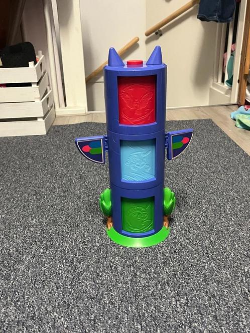 PJ Masks Stackable Transforming Tower HQ - Perfect cadeau vo, Kinderen en Baby's, Speelgoed | Actiefiguren, Zo goed als nieuw