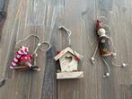 3x kersthanger / kerstbal hout, Ophalen of Verzenden, Zo goed als nieuw