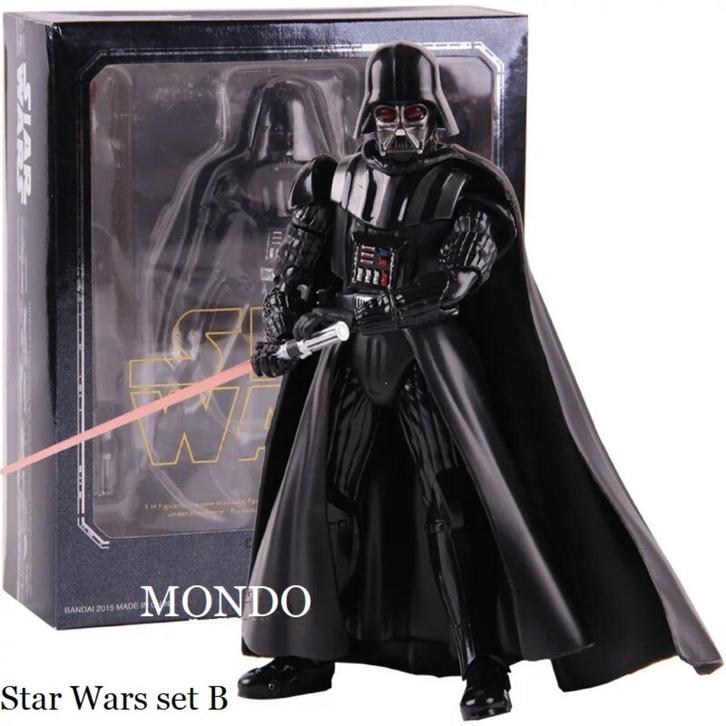 Star Wars Darth Vader figuur figuren poppetjes lightsaber, Verzamelen, Poppetjes en Figuurtjes, Nieuw, Ophalen of Verzenden