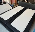 Boxspring 160x200 - Gebruikt, Huis en Inrichting, Overige materialen, Gebruikt, Zwart, Tweepersoons