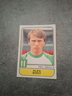 Panini sticker Voetbal 82. Speler Alex Booy PEC-Zwolle., Hobby en Vrije tijd, Verzenden, Zo goed als nieuw, Sticker
