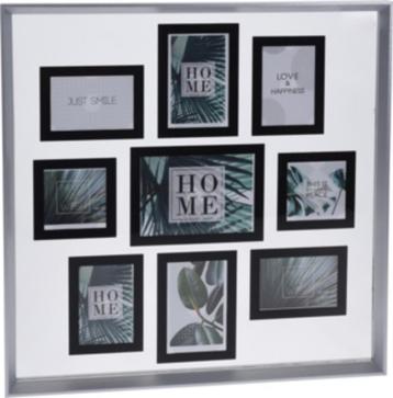 Collage fotolijst Alu Glass voor 9 foto\'s beschikbaar voor biedingen