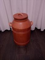 Antieke Eikenhouten Melkbus, Ophalen, Minder dan 50 cm, Gebruikt, Eikenhout