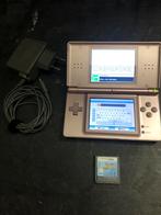 Nintendo DS Lite Roze + Super Mario Bros, Spelcomputers en Games, Spelcomputers | Nintendo DS, Ophalen of Verzenden, Roze, DS Lite