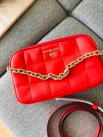 Michael Kors Jet Set Shoulder Bag Origineel Leather NIEUW, Ophalen, Zo goed als nieuw, Rood, Avondtasje