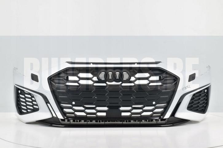 Bumper AUDI A3 S3 8Y0 S-LINE SLINE 2019- Voorbumper 03042, Auto-onderdelen, Carrosserie en Plaatwerk, Bumper, Voor, Gebruikt, 6 maanden garantie